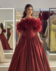 Organza Off the Shoulder