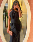 Black waist twist