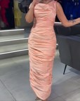 Peachy Pink Dress
